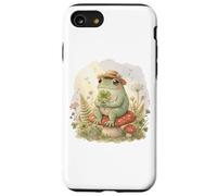 Cottagecore Frog Four Leaf Clover mushroom St Patrick's Day Case for iPhone SE (2020) / 7/8