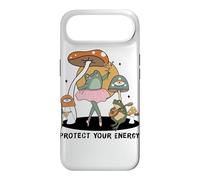 Cottagecore Frog Mushroom Dance Nature Scene Case for iPhone Air