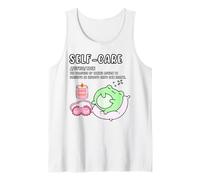 Cottagecore Frog Self-Care Definition Hygge Fashion Tee Tank Top