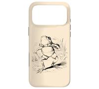 Cottagecore Frog Vintage Aesthetics Case for iPhone 17 Pro Max