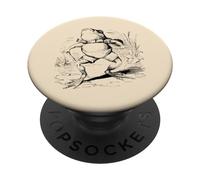 Cottagecore Frog Vintage Aesthetics PopSockets Adhesive PopGrip