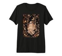 Cottagecore Ghost Swing Floral Aesthetic Halloween Costume Premium T-Shirt