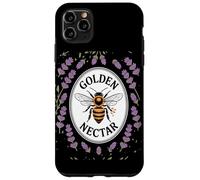 Cottagecore Golden Nectar Honey Bee Lavender Wreath Case for iPhone 11 Pro Max