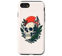 Cottagecore Goth Skull Mushroom Moon Botanical Gothic Forest Case for iPhone SE (2020) / 7/8