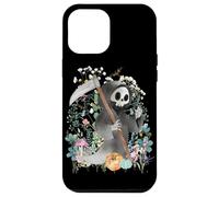 Cottagecore Grim reaper Halloween Summerween Watercolor Case for iPhone 12 Pro Max