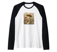 Cottagecore Grof Style - Rustic Aesthetics Raglan Baseball Tee