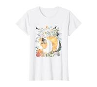 Cottagecore Guinea Pig Halloween Summerween Pets T-Shirt
