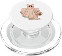 Cottagecore Halloween Ghost Floral Jack O Lantern PopSockets PopGrip for MagSafe