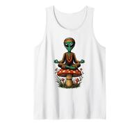 Cottagecore Hippie Alien Meditation Zen Psychedelic Tank Top