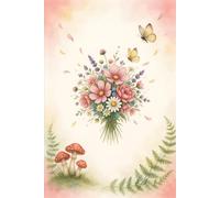 Cottagecore Journal: Botanical Wildflower Notebook for Nature Lovers and Creative Souls: 120 Lined Pages | 6x9 Soft Cover | Aesthetic Diary for Journaling, Poetry and Mindful Writing