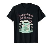 Cottagecore Kawaii Frog Drinking Japanese Milk Pastel T-Shirt