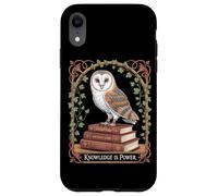 Cottagecore Knowledge Is Power Owl And Ancient Lore Case for iPhone XR