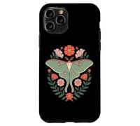 Cottagecore Luna Moth With Wildflower Botanical Wreath Case for iPhone 11 Pro