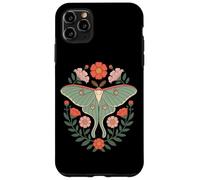 Cottagecore Luna Moth With Wildflower Botanical Wreath Case for iPhone 11 Pro Max