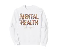 Cottagecore MENTAL HEALTH Nurse Wellness Graduation Sweatshirt