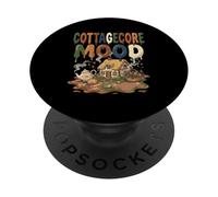Cottagecore Mood Cozy Frog Teapot Cottage PopSockets Adhesive PopGrip