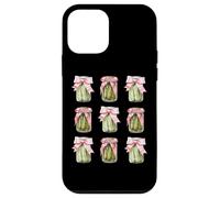 Cottagecore Pickle Jars with Bows Funny Food Case for iPhone 12 mini