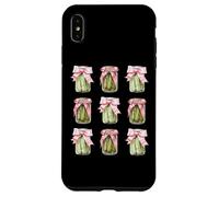 Cottagecore Pickle Jars with Bows Funny Food Case for iPhone XS Max