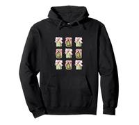 Cottagecore Pickle Jars with Bows Funny Food Pullover Hoodie