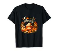 Cottagecore Pumpkin Spice Wreath Gourd Vibes Only T-Shirt