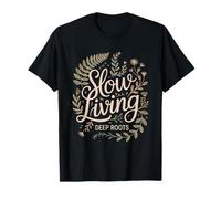 Cottagecore Slow Living Deep Roots Lifestyle Identity Life T-Shirt