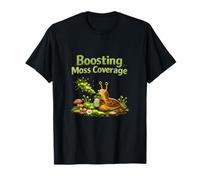 Cottagecore Slug Life Boosting Moss Coverage Design T-Shirt