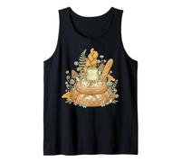 Cottagecore Sourdough Frog Bread Funny Bakery Baking Art Tank Top
