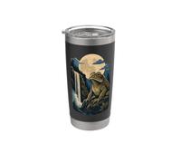 Cottagecore Toad Waterfall Full Moon Nature Amphibian Stainless Steel Insulated Tumbler