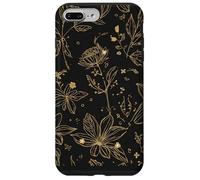Cottagecore Vintage Floral Black Botanical Garden Art Case for iPhone 7 Plus/8 Plus