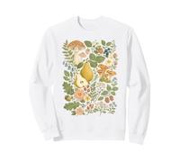 Cottagecore Woodland Botanical Vintage Nature Forest Flora Sweatshirt