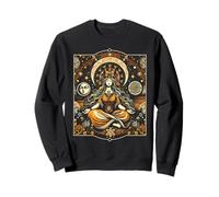 Cottagecore Zen Danu Celtic Goddess Mythology Pagan Sweatshirt