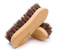 Cottam Hard Bristle Hand Scrubbing Brush Twin Pack for Patios & Decking