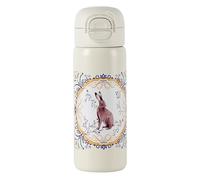 Cottea 17oz/500ml Water Bottle,Security Lock Stainless Steel Coffee Cup,Non-Slip Travel Mugs Insulated for Hot and Cold,Stainless Steel Water Bottle,1 Pack (Hare)