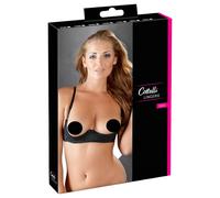 Cottelli Collection Half Cup Bra with Embroidery, Black, Size 75C Black