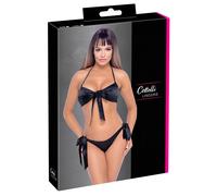 Cottelli - Black Bikini Bra Set