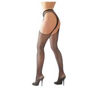 Cottelli - Black Fishnet Sexy Stockings