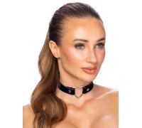 Cottelli Black Heart Choker - One size - Black Black