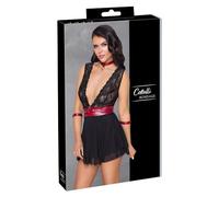Cottelli BONDAGE Babydoll Schwarz L