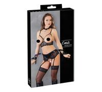 Cottelli Bondage - Lace Lingerie Set (5-Piece)