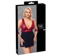 Cottelli Bondage Plus Size - Red Babydoll Lingerie