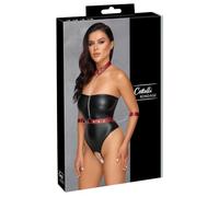 Cottelli Bondage Women Body Black/Red XL