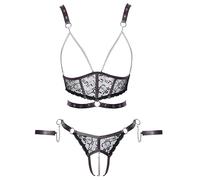 Cottelli Bondage Women's Top Set Black/Purple M