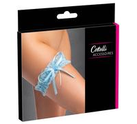 Cottelli - Bow Lace Garter - S-L (Blue)