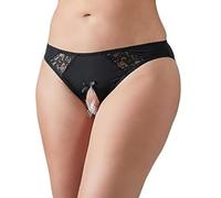 Cottelli Collection Crotch Less Panties, 2X-Large
