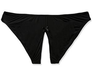 Cottelli Collection Crotch Less Panties, 3X-Large