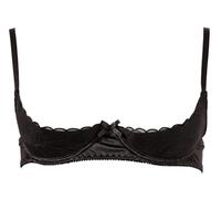 Cottelli Collection Half Cup Bra with Embroidery Size 80 C Black
