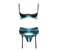 Cottelli Collection Lingerie 80B/Medium Jade Shelf Bra Set