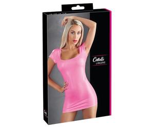 Cottelli Collection Party Hot Dress Pink S