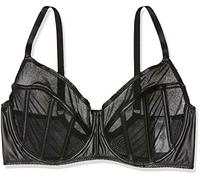 Cottelli Collection Seduction Underwired Bra Size 90E Black