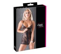 Cottelli Collection Women's 27160201031 Cottelli Collection Lace Dress Sexy Lingerie for women, Black (Nero 001), M UK